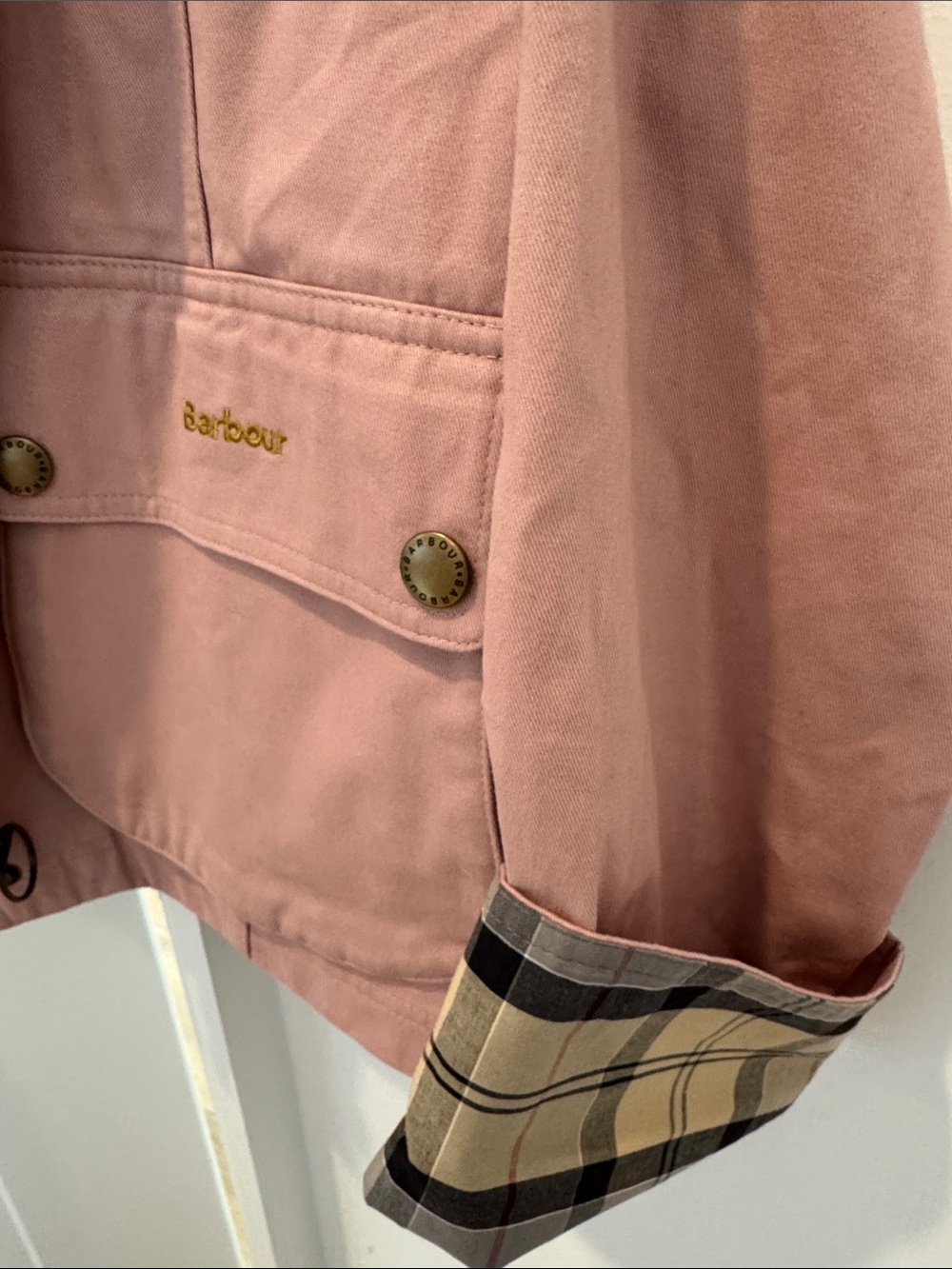 Barbour Beadnell cropped Jacket 8 NWT $300 - Picture 7 of 12